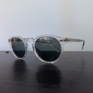 Oliver Peoples Gregory Peck Sunglasses Clear